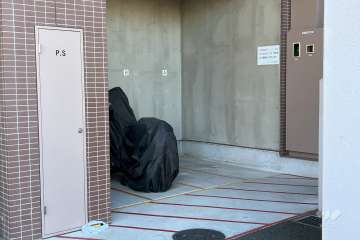 バイク置場