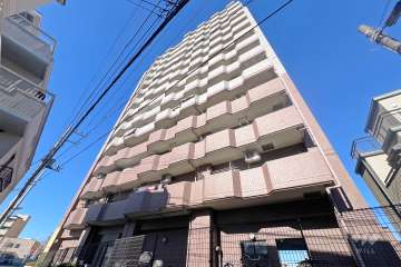 ライオンズシティ四ツ木の外観（南東側から）