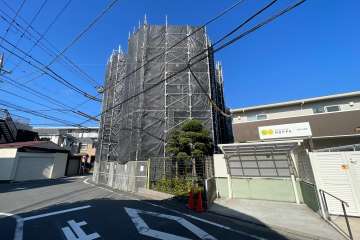 サントーア小岩の外観（南東側から）