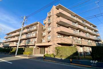 ステイツ小岩細田せせらぎ通りの外観（南側から）