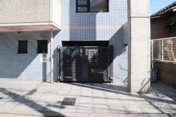 駐輪場の出入り口