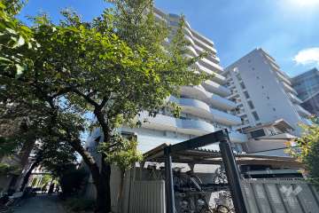 エヴァーグリーン堀切の外観（北西側から）