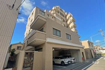 マートルコート新小岩の外観（北東側から）