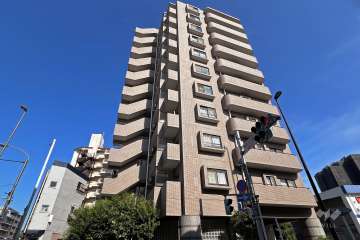 レクセル青戸の外観（北西側から）