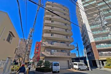 モリス四つ木の外観（南東側から）