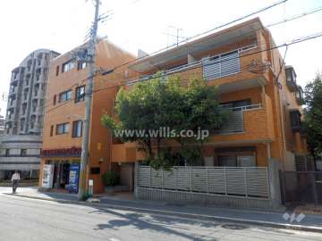 ライオンズマンション本山第５の外観（北東側から）