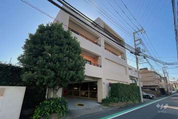 ベルクレール亀有の外観（北西側から）