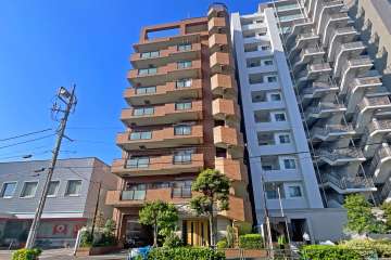 セザール第二堀切菖蒲園の外観（北西側から）