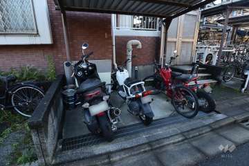 バイク置場