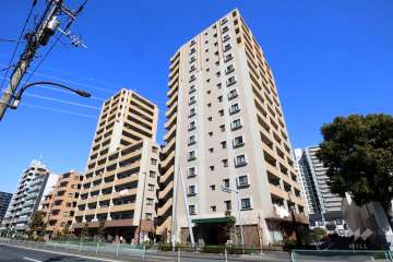 クレストフォルム青砥グランデッツァの外観(南西側)