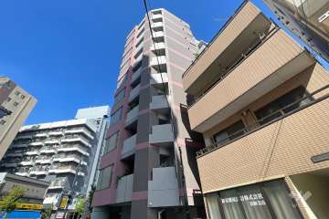 グランベル新小岩シークエンスコンフォートの外観（南東側から）