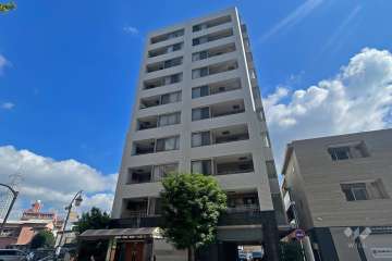 アスコットパーク新小岩の外観（南西側から）