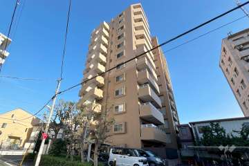 サンデュエルお花茶屋の外観（西側から）