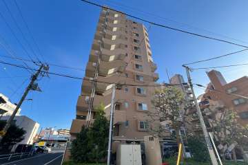 サンデュエルお花茶屋の外観（北西側から）