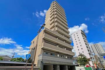 アクトヒルズ金町の外観（南側から）