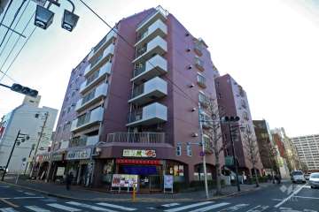 グリーンハイツ金町の外観(北東側から)