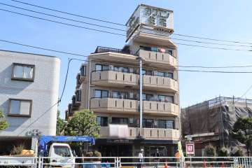 グレースヒル895の外観(北西側から)　