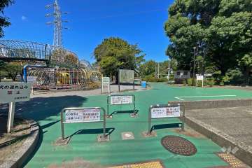 敷地北側に広がる『上千葉砂原公園』