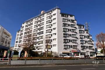サンパレス青戸の外観（南東側から）