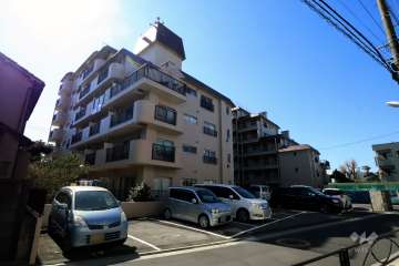ニックハイムお花茶屋の外観(北東側から)