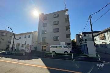 パレドールお花茶屋の外観（北側から）