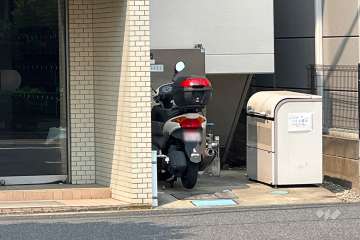 バイク置場