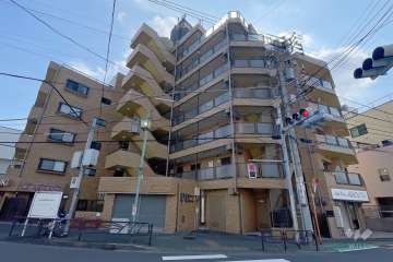 ライオンズマンション四つ木の外観（西側から）