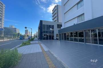 敷地南東側の前面道路　