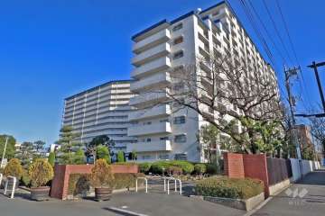 東建金町マンションの外観(北西側から)