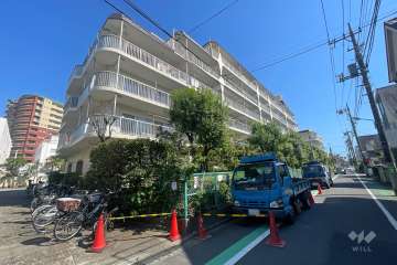 新小岩ガーデンハイツの外観（北西側から）