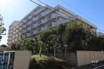 白鳥スカイマンションの外観(北東側から)