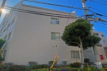 アイビハイツ柴又の外観（北東側から）