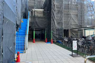 エントランス※大規模修繕工事中（2025年1月）