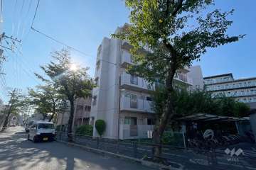 堀切菖蒲園ダイヤモンドマンションの外観（北西側から）