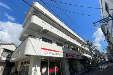 マンション新小岩の外観（南西側から）