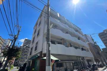グリーンパーク亀有の外観（北西側から）