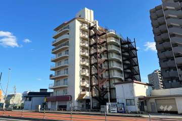 青戸ダイヤモンドパレスの外観（北西側から）