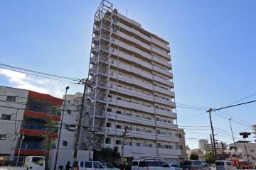 グリーンパーク金町2の外観（北東側から）