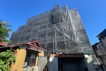 エンゼルハイム堀切の外観（南側から）