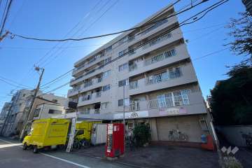 お花茶屋ダイヤモンドマンションの外観（北西側から）