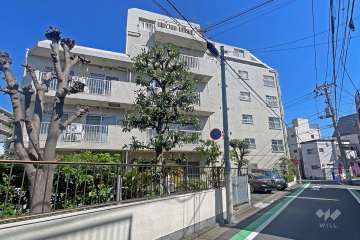 エンゼルハイム新小岩の外観（北西側から）