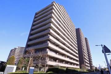 ザレジデンス東京イーストレジデンス1の外観(北西側から)