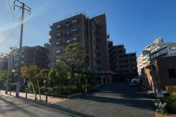 バームステージ綾瀬壱番館の外観（北西側から）