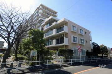 ガーデンプラザ柴又壱番館の外観(東側から)