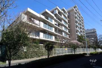 ガーデンプラザ柴又壱番館の外観(西側から)