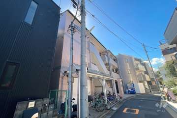 グリーンプラザお花茶屋の外観（北東側から）