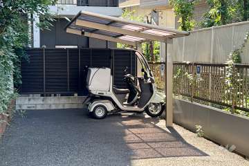バイク置場