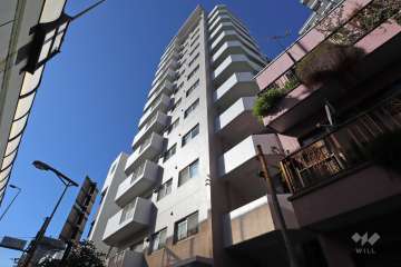 ライオンズマンション金町第2の外観(南東側から)
