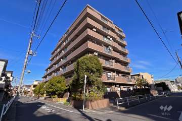 サンリット青砥の外観（南西側から）