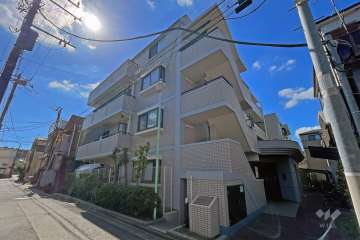 NICアーバンハイム四ツ木第2の外観（北東側から）